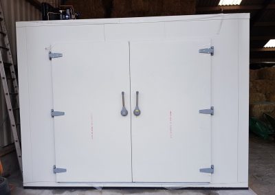 POLY-systems koelcel met dubbele deur bij dierenarts